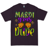 Plum mardi gras dude Premium Tee - Artiststas