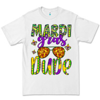 White mardi gras dude Premium Tee - Artiststas