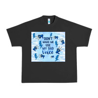 Pigment Black don't make me use my dad voice Urban Heavy Tee - TumblerDesignByShophia