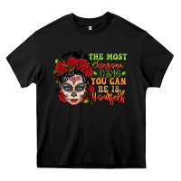 Black the most chingona thing you can be is yourself sug Heavy Core Tee - LillyAllenDesigns