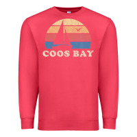 Cardinal Coos Bay Or Vintage Sailboat 70S Throwback Sunset Premium Sweatshirt - minhPixels