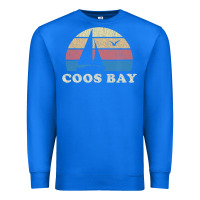 True Royal Coos Bay Or Vintage Sailboat 70S Throwback Sunset Premium Sweatshirt - minhPixels