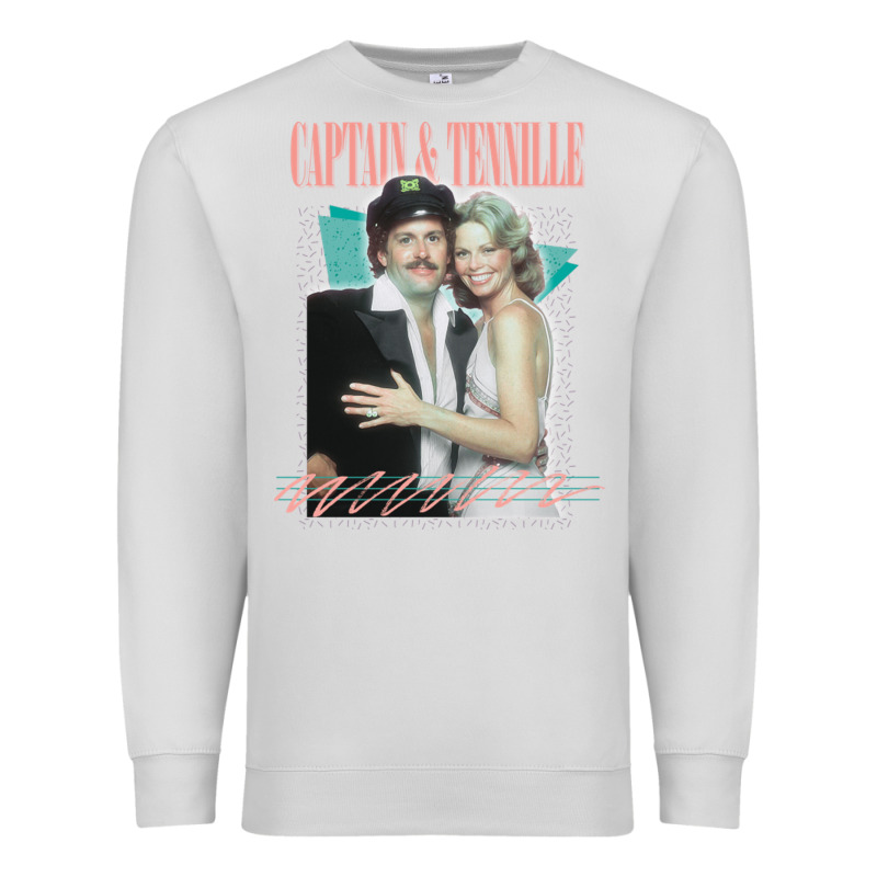 Captain Tennille Retro Fan Art Design Gift Premium Sweatshirt by minhPixels | Teevron