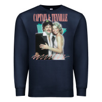 Navy Captain Tennille Retro Fan Art Design gift Premium Sweatshirt - minhPixels