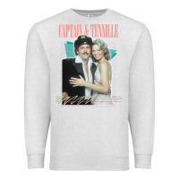 Oatmeal Heather Captain Tennille Retro Fan Art Design gift Premium Sweatshirt - minhPixels