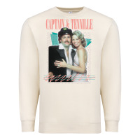 Sandshell Captain Tennille Retro Fan Art Design gift Premium Sweatshirt - minhPixels