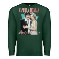 Sports Green Captain Tennille Retro Fan Art Design gift Premium Sweatshirt - minhPixels