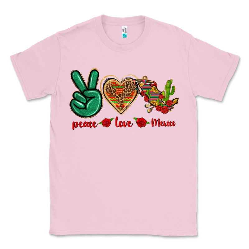Peace Love Mexico Classic Tee by texasbilliewilder | Teevron
