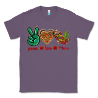 Lavender Peace Love Mexico Classic Tee - texasbilliewilder
