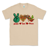 Mushroom Peace Love Mexico Classic Tee - texasbilliewilder