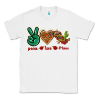 White Peace Love Mexico Classic Tee - texasbilliewilder