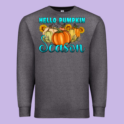 Hello Pumpkin Season Premium Sweatshirt Designed By Artiststas