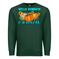 Sports Green hello pumpkin season Premium Sweatshirt - Artiststas