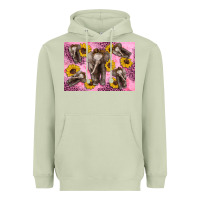 Matcha Baby elephant sunflowers kid's bottle Heavyweight Hoodie - Artiststas
