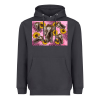 Smoke Baby elephant sunflowers kid's bottle Heavyweight Hoodie - Artiststas