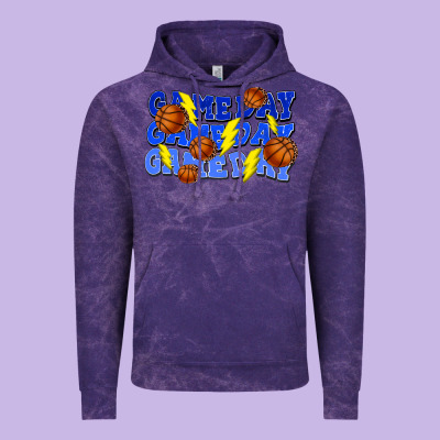 Game Day Game Day Game Day Lightning Bolt Vintage Hoodie Designed By Howdyjamesfarm