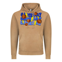 Vintage Camel Game day game day game day lightning bolt Vintage Hoodie - HowdyJamesFarm
