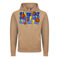 Vintage Coffee Game day game day game day lightning bolt Vintage Hoodie - HowdyJamesFarm