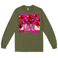 Love Heart Shaped Balloons Tumbler Hjf Long Sleeve Tee | Teevron