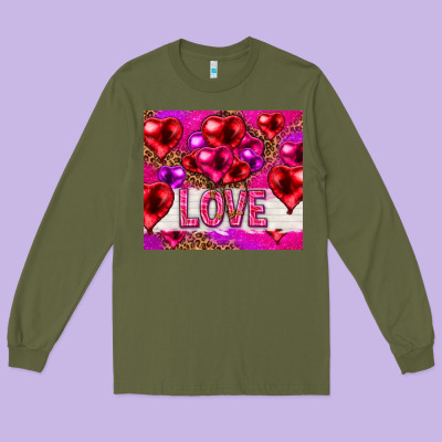 Love Heart Shaped Balloons Tumbler Hjf Long Sleeve Tee Designed By Howdyjamesfarm