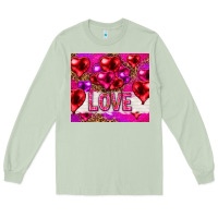 Matcha love heart shaped balloons tumbler hjf Long Sleeve Tee - HowdyJamesFarm