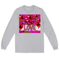 Moon Dust love heart shaped balloons tumbler hjf Long Sleeve Tee - HowdyJamesFarm