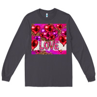Smoke love heart shaped balloons tumbler hjf Long Sleeve Tee - HowdyJamesFarm