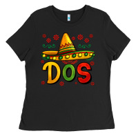 Black dos my second mexican birthday Ladies Tee - Jasminsmagicworld