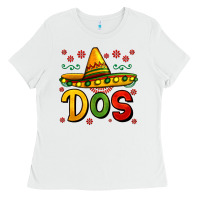 White dos my second mexican birthday Ladies Tee - Jasminsmagicworld