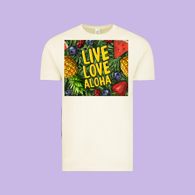 Live Love Aloha Vintage Tee Designed By Tumblerdesignbyshophia
