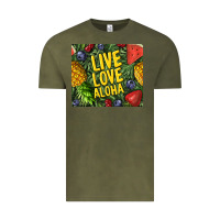 Vintage Olive live love aloha Vintage Tee - TumblerDesignByShophia