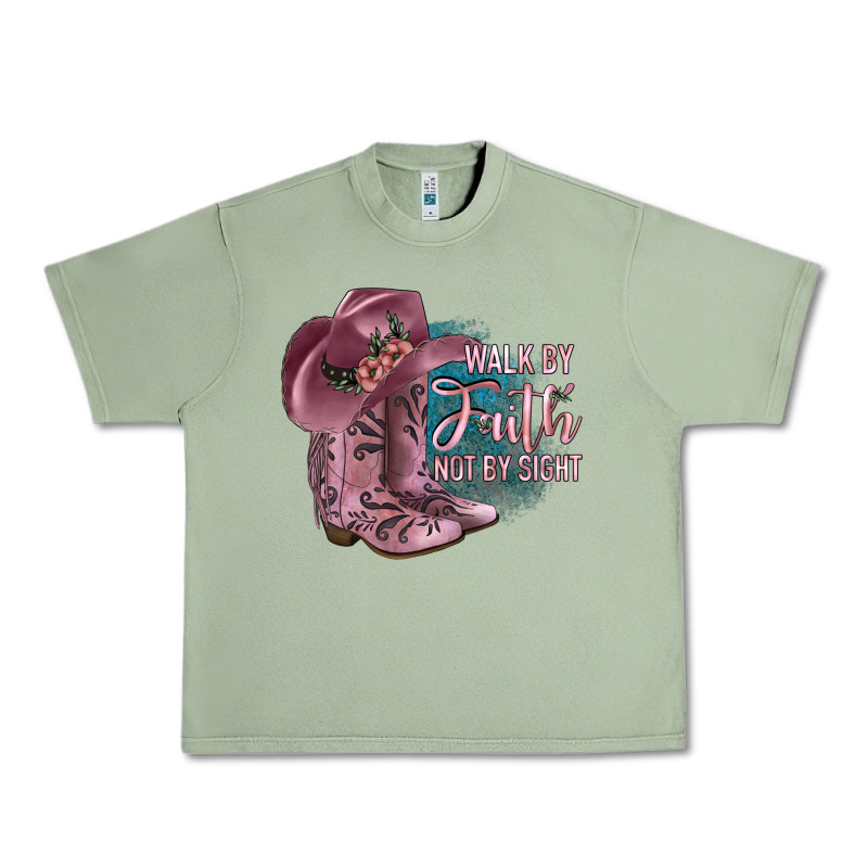 Walk By Faith Not By Sight Urban Heavy Tee by JahusDesignShop | Teevron