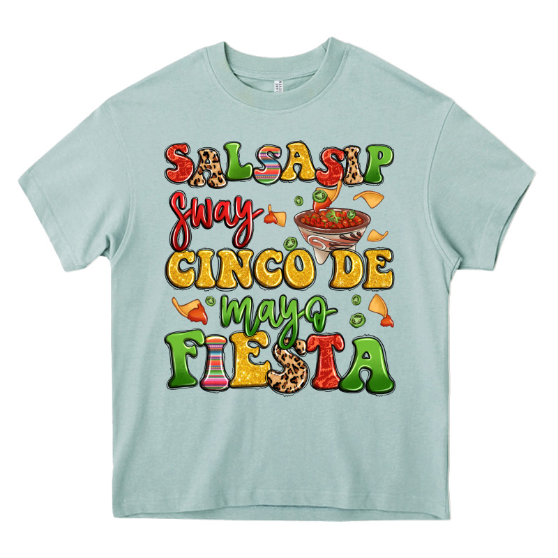 Salsasip Sway Cinco De Mayo Fiesta Heavy Core Tee by LillyAllenDesigns | Teevron