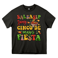 Asphalt salsasip sway cinco de mayo fiesta Heavy Core Tee - LillyAllenDesigns