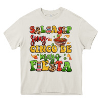 Cream salsasip sway cinco de mayo fiesta Heavy Core Tee - LillyAllenDesigns