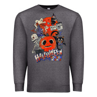 Charcoal Heather Lil Boo Halloween Horror Nights Every Is October 31St Premium Sweatshirt - minhPixels