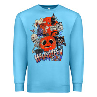 Ocean Blue Lil Boo Halloween Horror Nights Every Is October 31St Premium Sweatshirt - minhPixels