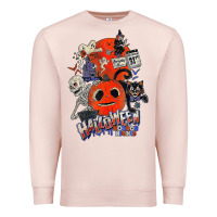 Pale Pink Lil Boo Halloween Horror Nights Every Is October 31St Premium Sweatshirt - minhPixels