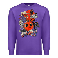 Purple Lil Boo Halloween Horror Nights Every Is October 31St Premium Sweatshirt - minhPixels