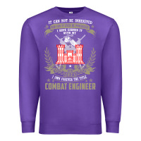 Purple combat engineer  , it can not be inherited or purchase Premium Sweatshirt - minhPixels
