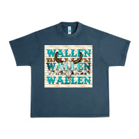 Midnight Navy wallen with bull skull Urban Heavy Tee - TumblerDesignByShophia