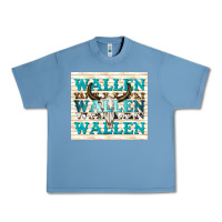 Pebble Blue wallen with bull skull Urban Heavy Tee - TumblerDesignByShophia