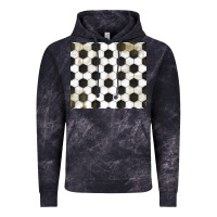 Cloud Black distressed soccer pattern Vintage Hoodie - TumblerDesignByShophia