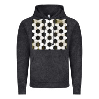 Vintage Black distressed soccer pattern Vintage Hoodie - TumblerDesignByShophia