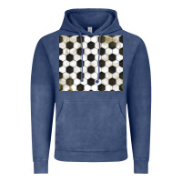 Vintage Denim distressed soccer pattern Vintage Hoodie - TumblerDesignByShophia