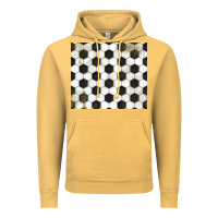 Vintage Mustard distressed soccer pattern Vintage Hoodie - TumblerDesignByShophia