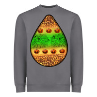 Storm halloween pumpkin teardrop Heavyweight Sweatshirt - BundleAndBundleShop