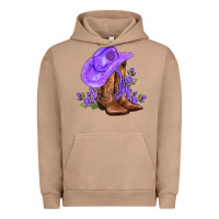 Pigment Burro purple cowgirl  and roses Urban Hoodie - AdoDesignShop