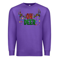 Purple Oh deer christmas Premium Sweatshirt - Artiststas