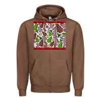 Chestnut Christmas Cakes Zipper Hoodie - CowhideDigitalArt